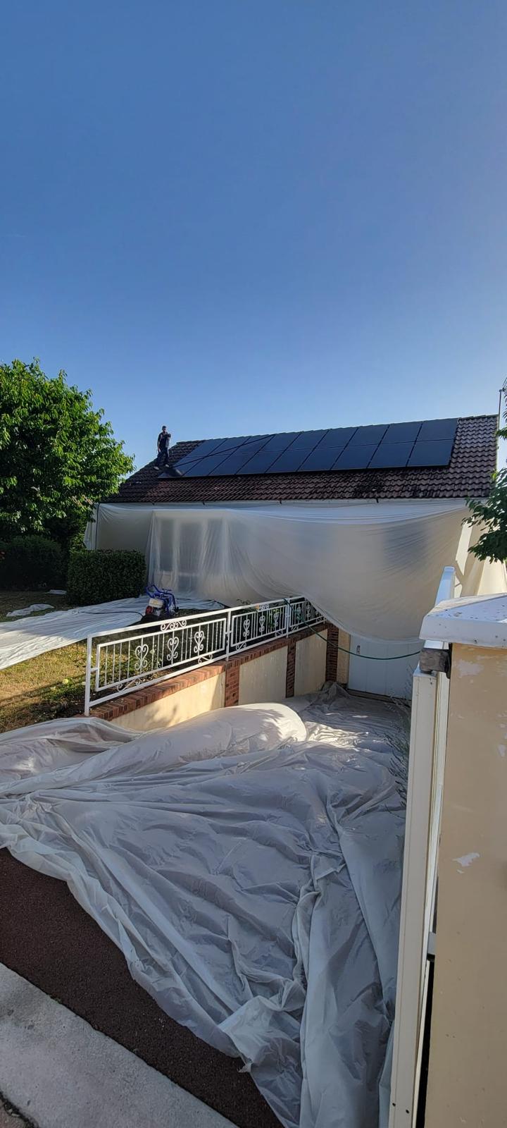 Chantier extérieur — réalisation RENOVAL PLUS