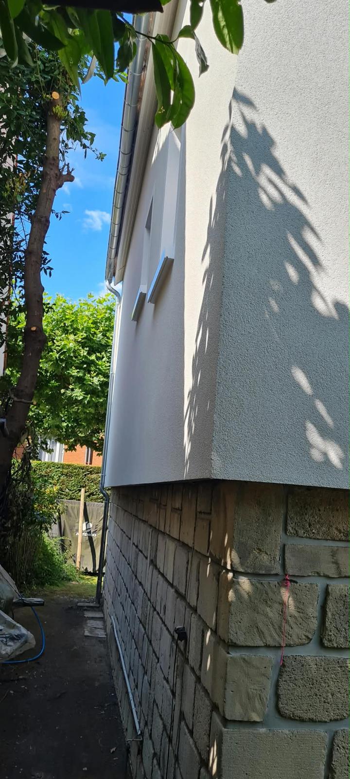 Détail de façade — réalisation RENOVAL PLUS