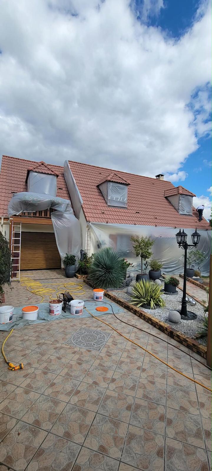 Chantier de rénovation comprenant des travaux électriques